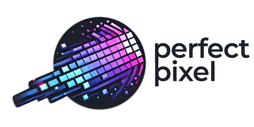 Logo firmy Perfect Pixel - tworzenie stron internetowych